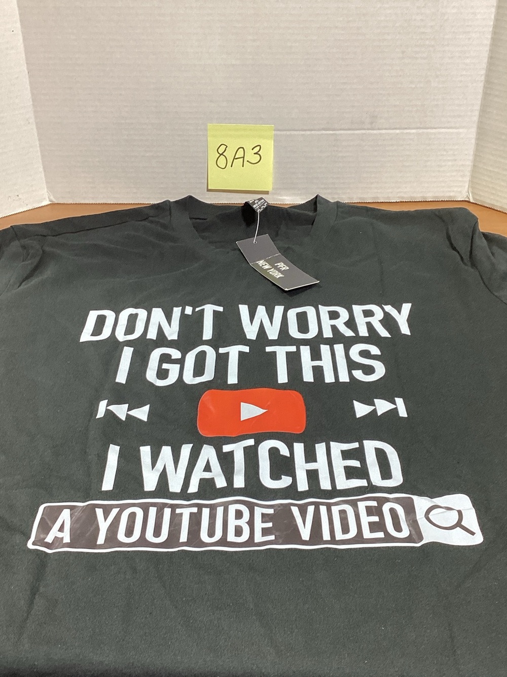 Graphic Short Sleeve Tee - Black "Don't Worry I Got This"